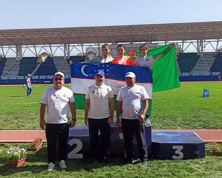 Туркменские легкоатлеты завоевали 11 медалей на открытом чемпионате Центральной Азии в Самарканде