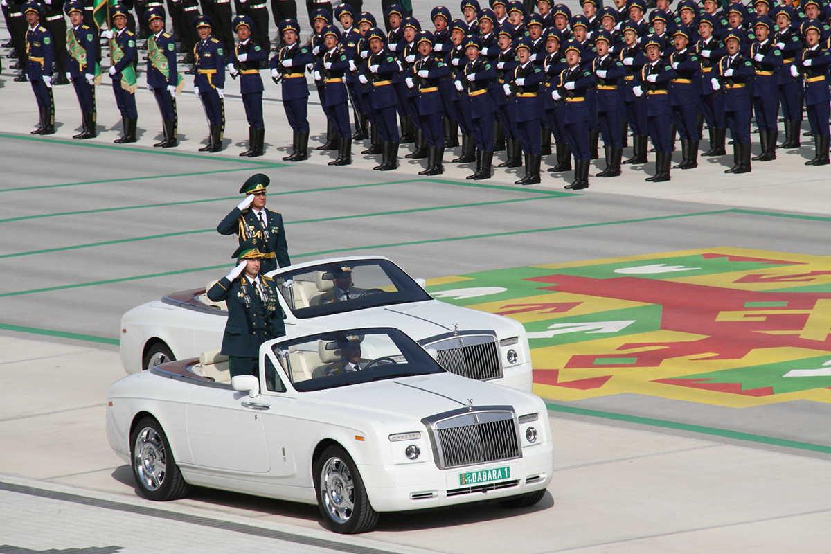 Türkmenistanyň Garaşsyzlygynyň 31 ýyllygy mynasybetli dabaraly ýöriş