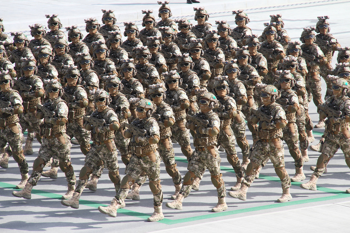 Türkmenistanyň Garaşsyzlygynyň 31 ýyllygy mynasybetli dabaraly ýöriş