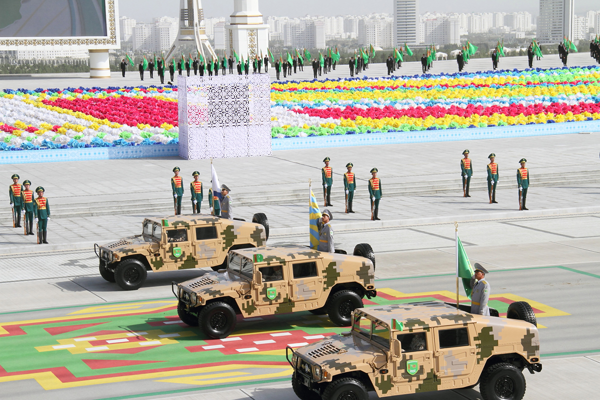 Türkmenistanyň Garaşsyzlygynyň 31 ýyllygy mynasybetli dabaraly ýöriş