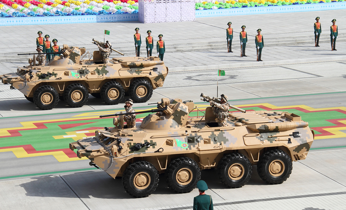 Türkmenistanyň Garaşsyzlygynyň 31 ýyllygy mynasybetli dabaraly ýöriş