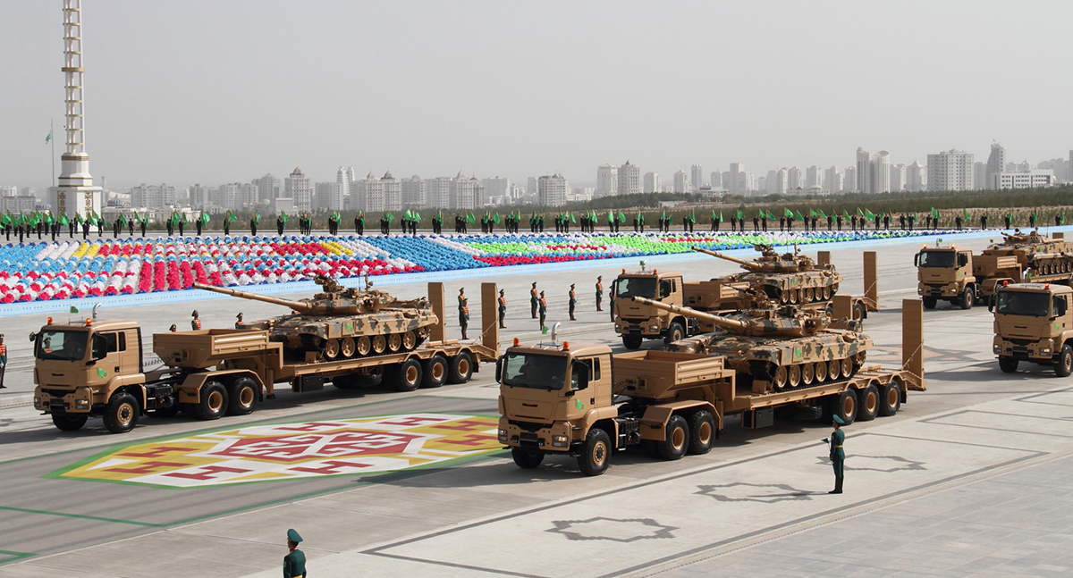 Türkmenistanyň Garaşsyzlygynyň 31 ýyllygy mynasybetli dabaraly ýöriş