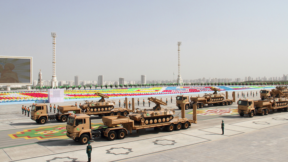 Türkmenistanyň Garaşsyzlygynyň 31 ýyllygy mynasybetli dabaraly ýöriş