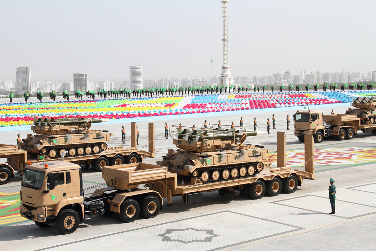 Türkmenistanyň Garaşsyzlygynyň 31 ýyllygy mynasybetli dabaraly ýöriş