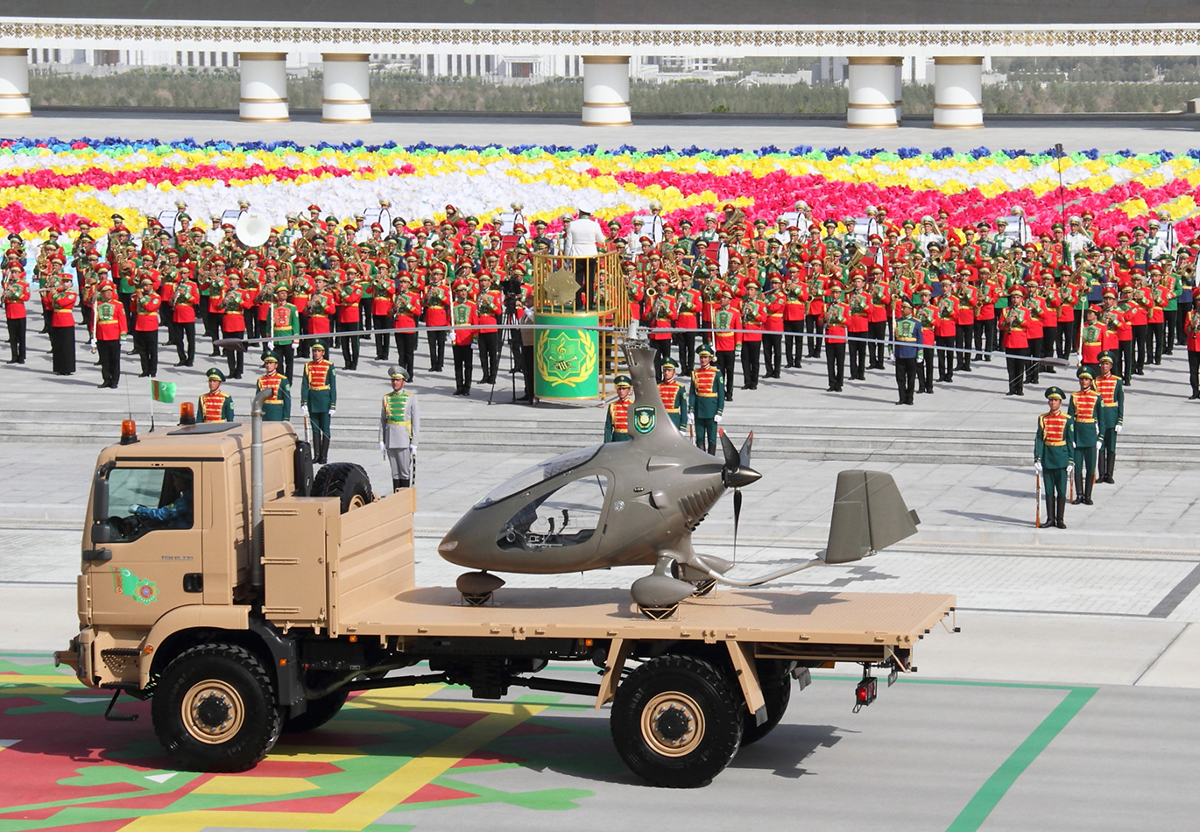 Türkmenistanyň Garaşsyzlygynyň 31 ýyllygy mynasybetli dabaraly ýöriş