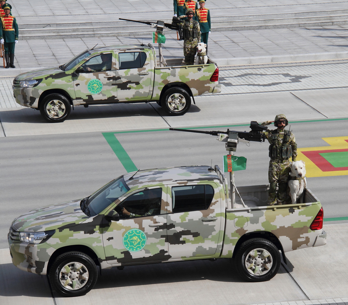 Türkmenistanyň Garaşsyzlygynyň 31 ýyllygy mynasybetli dabaraly ýöriş