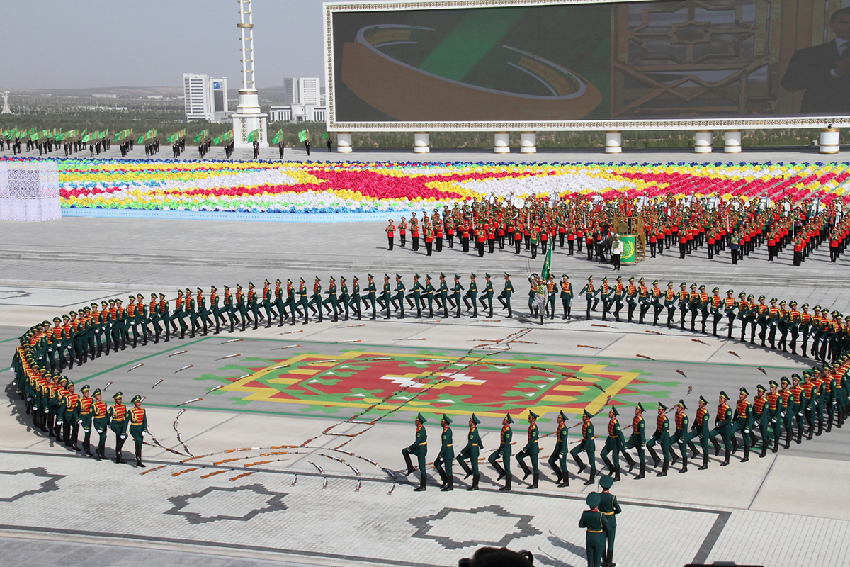 Türkmenistanyň Garaşsyzlygynyň 31 ýyllygy mynasybetli dabaraly ýöriş