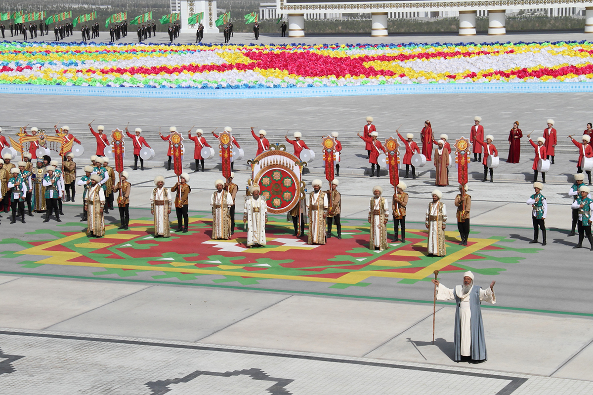 Türkmenistanyň Garaşsyzlygynyň 31 ýyllygy mynasybetli dabaraly ýöriş