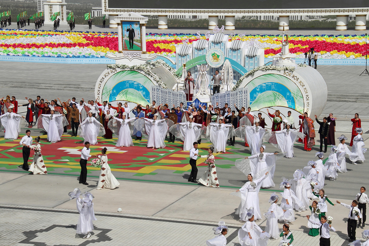 Türkmenistanyň Garaşsyzlygynyň 31 ýyllygy mynasybetli dabaraly ýöriş