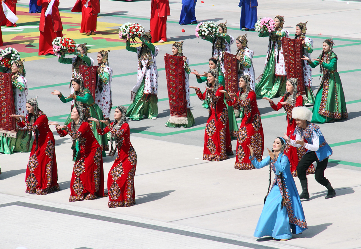 Türkmenistanyň Garaşsyzlygynyň 31 ýyllygy mynasybetli dabaraly ýöriş