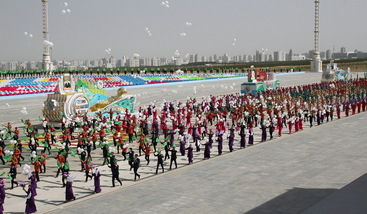 Türkmenistanyň Garaşsyzlygynyň 31 ýyllygy mynasybetli dabaraly ýöriş