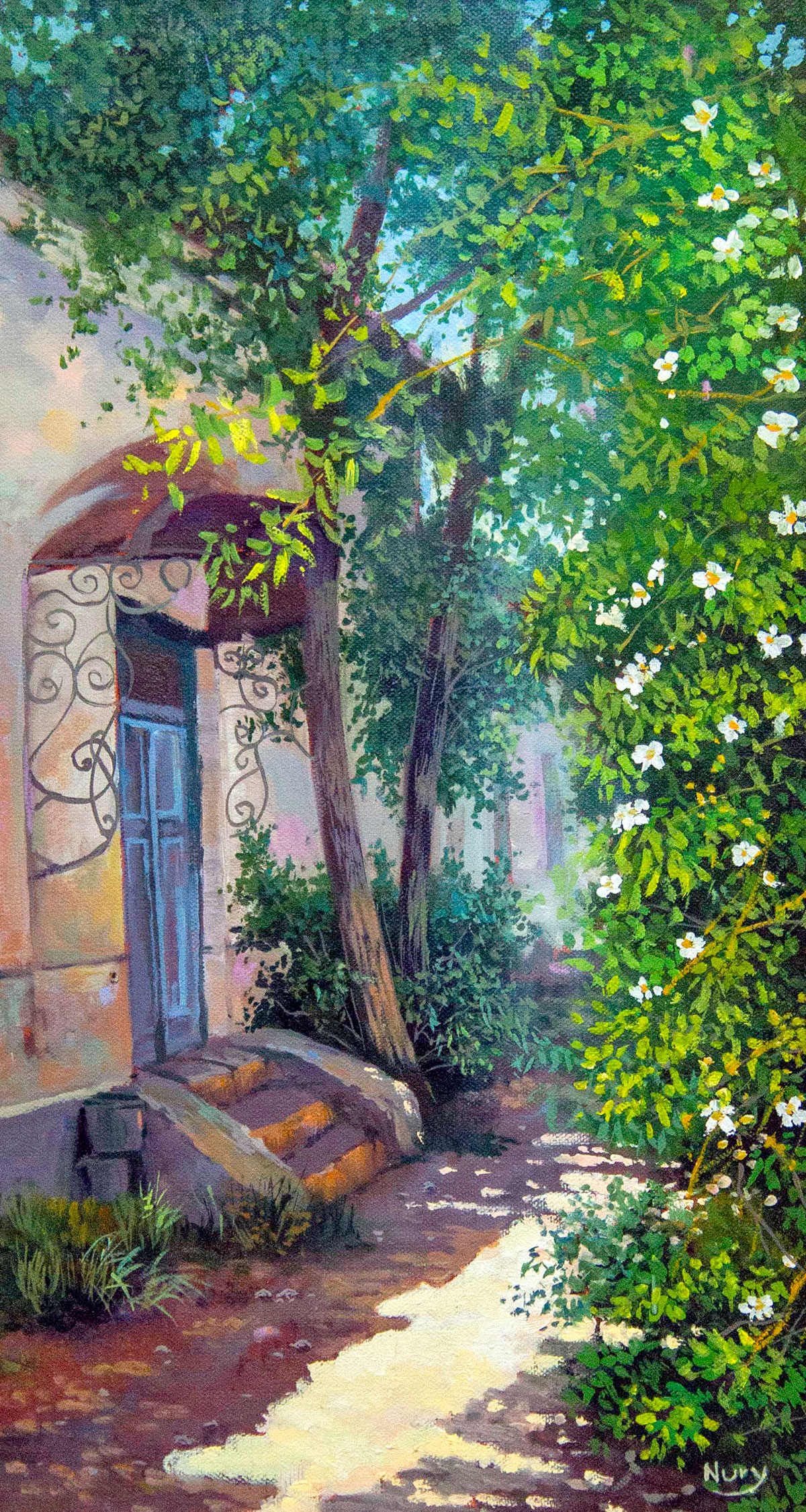 Выставляются работы художников Марыйского велаята