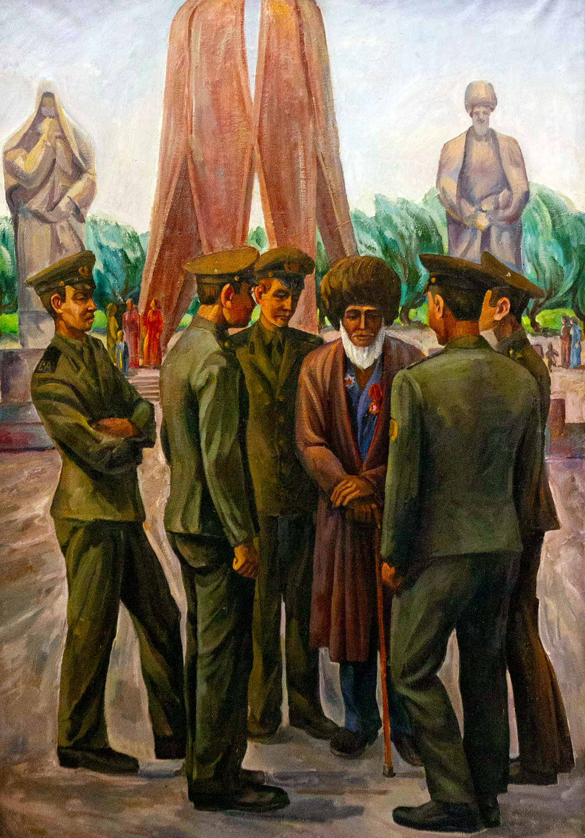 Выставка живописных работ ко Дню Памяти