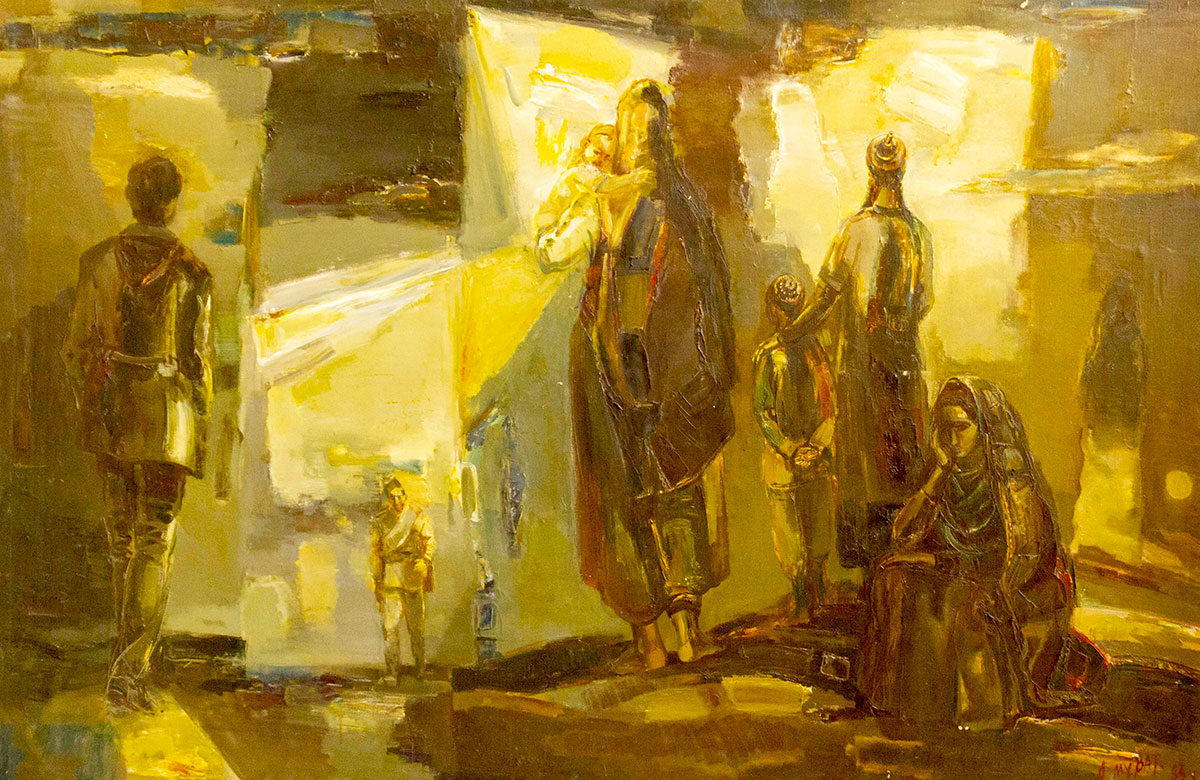 Выставка живописных работ ко Дню Памяти