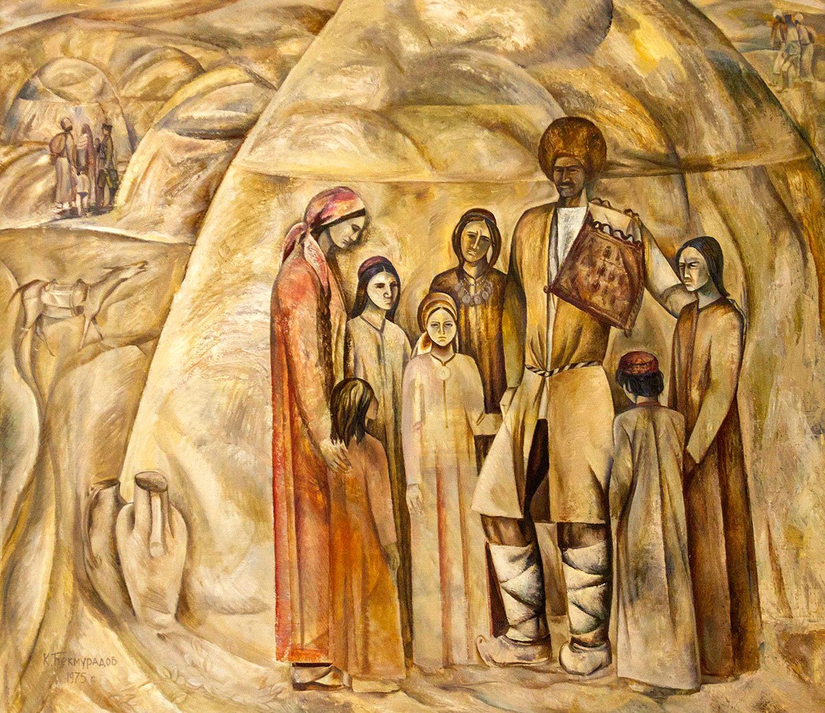 Выставка живописных работ ко Дню Памяти