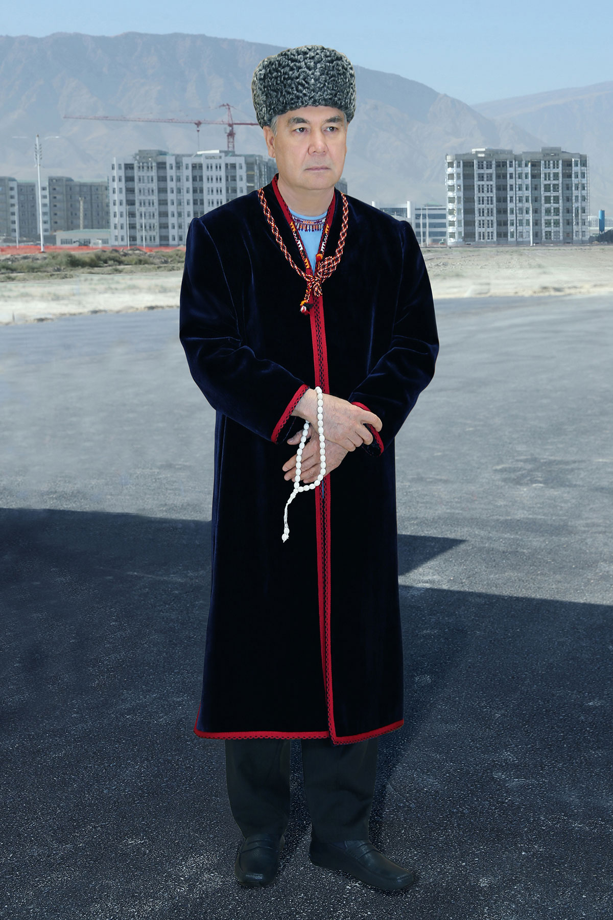 Täze metjidiň guruljak ýeriniň kesgitlenilmegi mynasybetli sadaka berildi