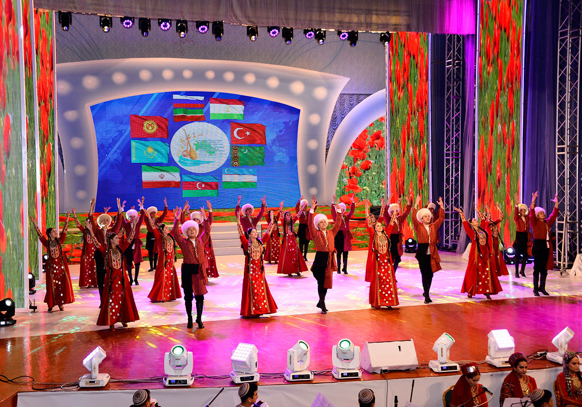 An International Forum on the Musical Heritage of the Peoples of the World is being held in Turkmenistan