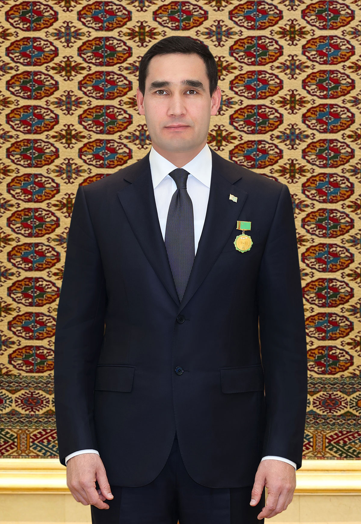Resolution of the Mejlis of the Milli Gengesh of Turkmenistan on awarding President of Turkmenistan Berdimuhamedov Serdar Gurbangulyevich the distinctive sign “Türkmenistanyň ussat diplomaty”
