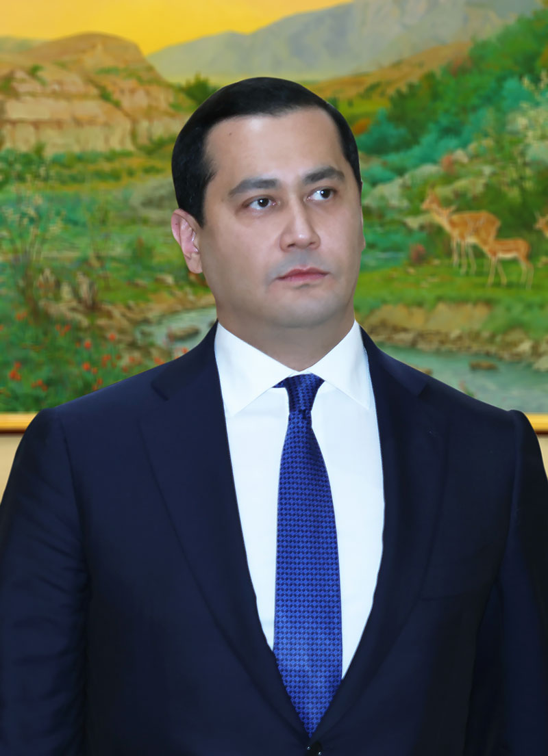 Türkmenistanyň Prezidenti Özbegistan Respublikasynyň Prezidentiniň Diwanynyň ýolbaşçysyny kabul etdi