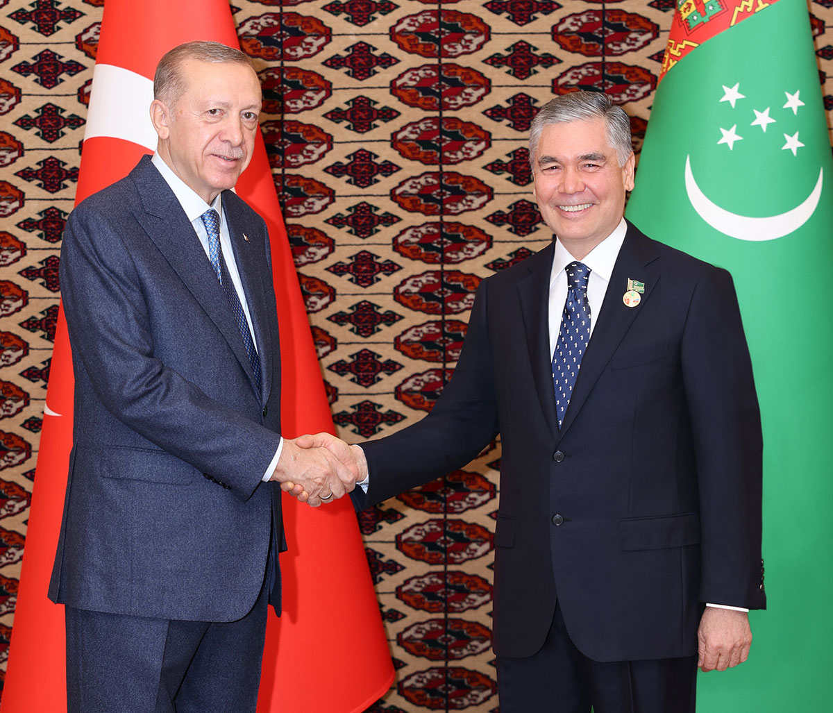 Türkmenistanyň Milli Geňeşiniň Halk Maslahatynyň Başlygynyň Türkiýe Respublikasynyň  Prezidenti bilen duşuşygy