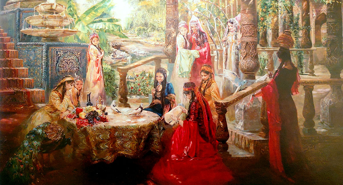 The works of Turkmen artists are included in the two-volume «Turan Romanticism»