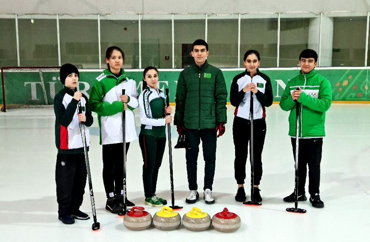 Curling section opened in Ashgabat