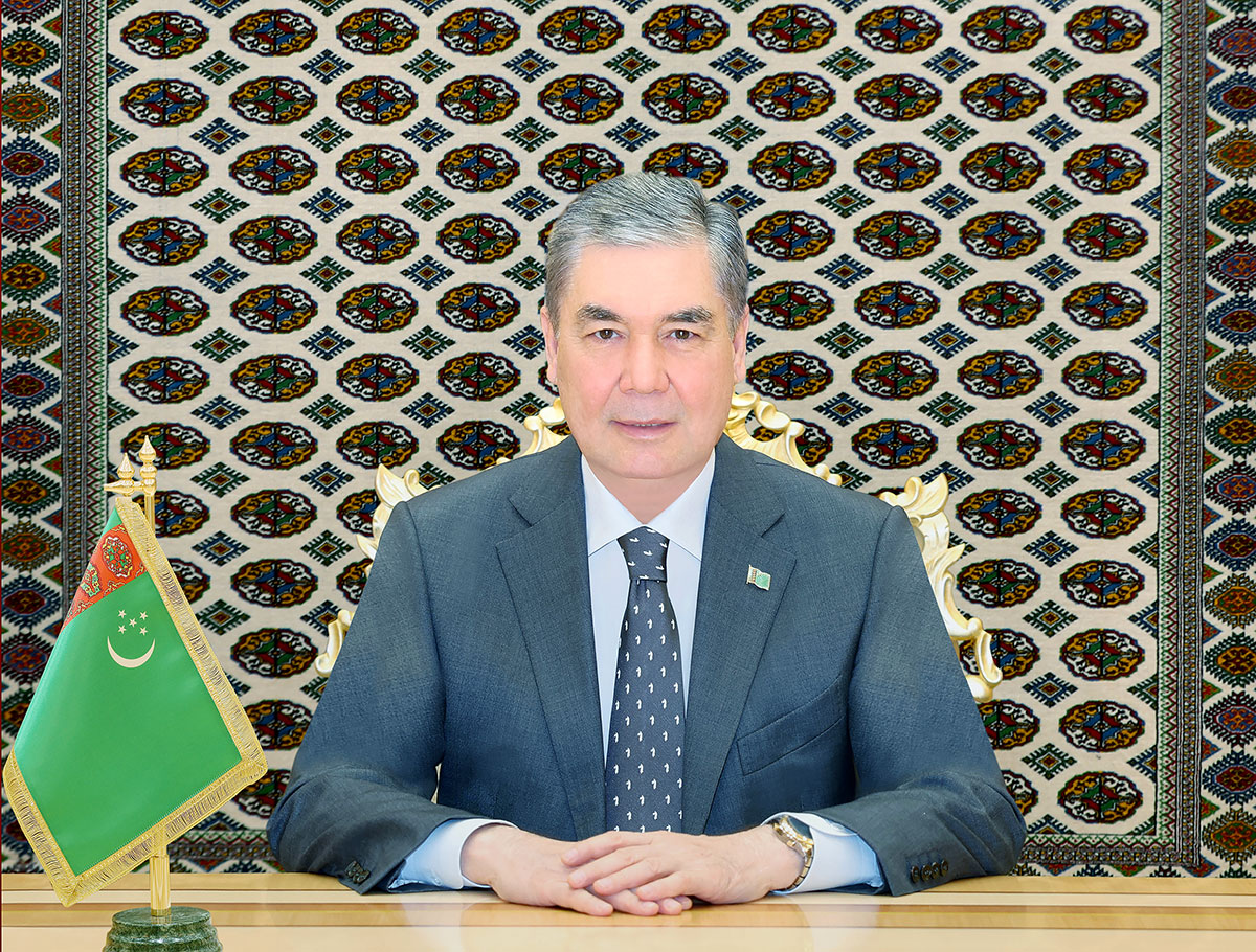 Türkmen halkynyň Milli Lideri, Türkmenistanyň Halk Maslahatynyň Başlygy GDA-nyň Baş sekretary bilen duşuşdy