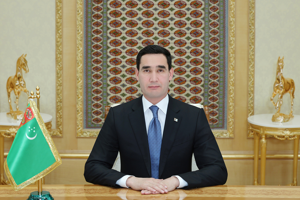 Türkmenistanyň Prezidenti Ysraýyl Döwletiniň Adatdan daşary we Doly ygtyýarly ilçisini kabul etdi
