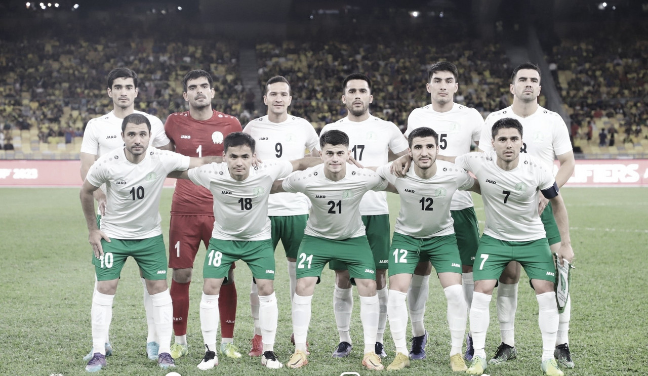 The national team of Turkmenistan played a draw with the football club of the United Arab Emirates