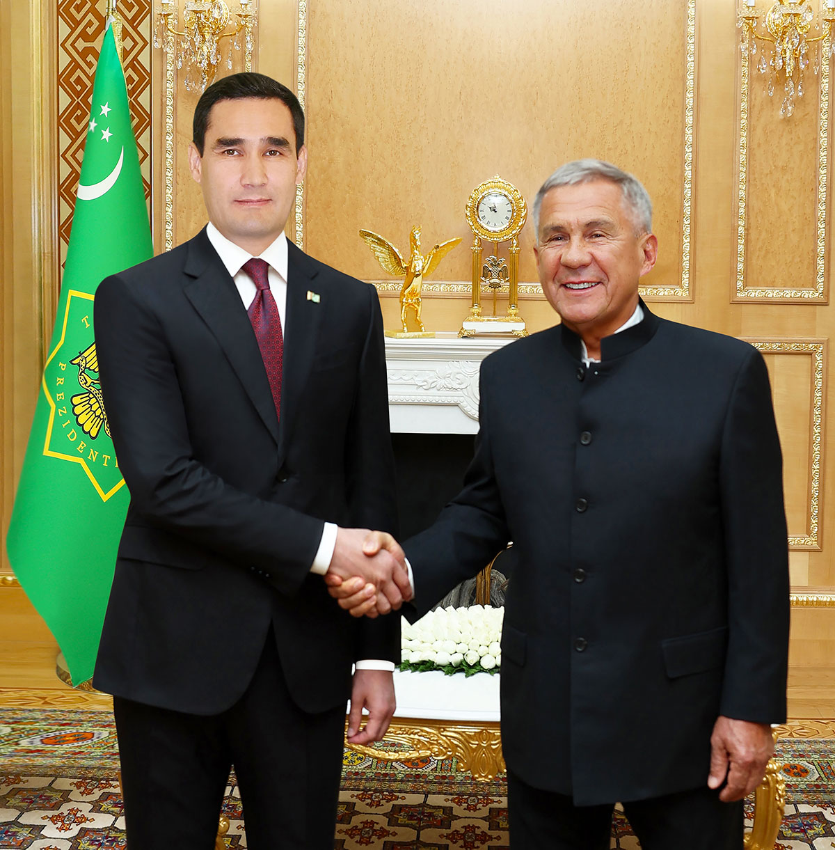 Встреча Президента Туркменистана и Раиса Республики Татарстан Российской Федерации