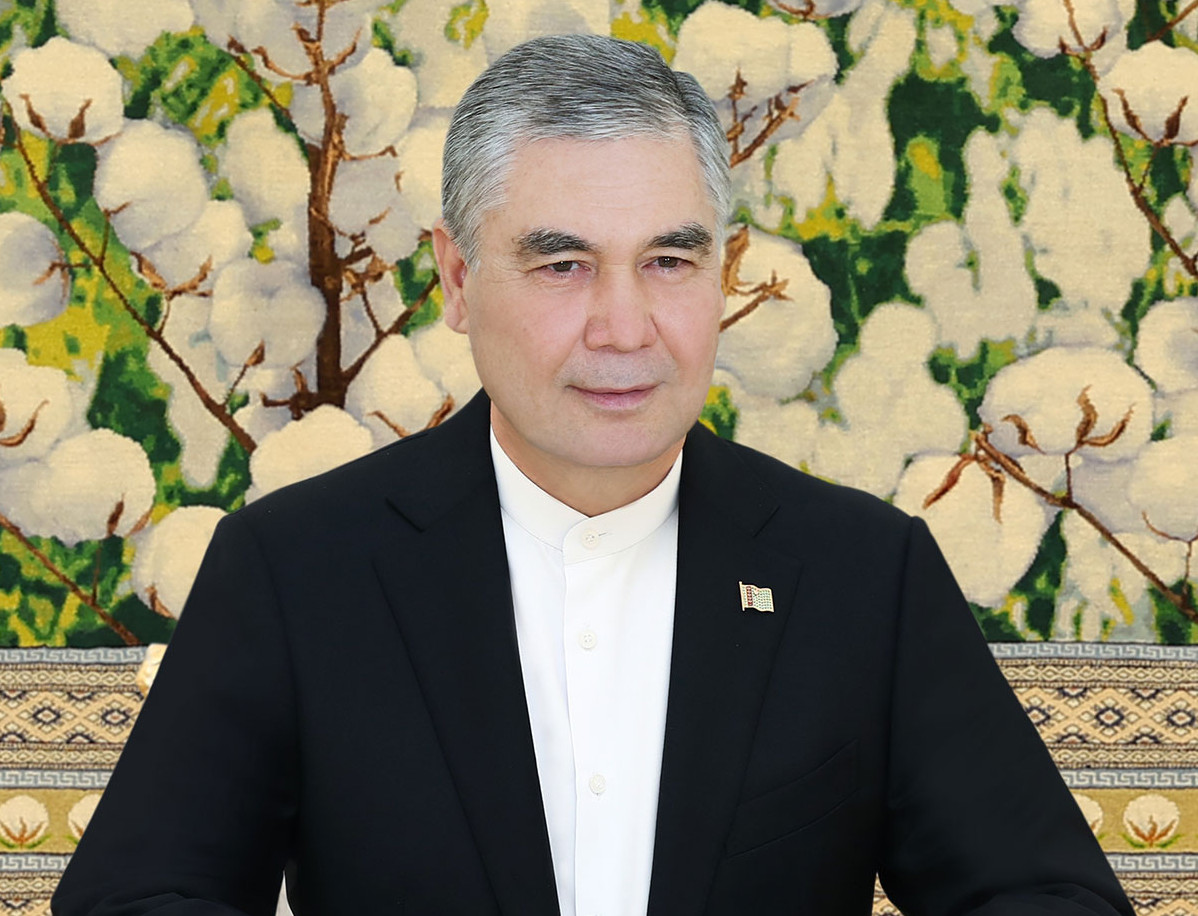 Türkmen halkynyň Milli Lideri, Türkmenistanyň Halk Maslahatynyň Başlygy ÝHHG-niň Baş sekretary bilen duşuşdy