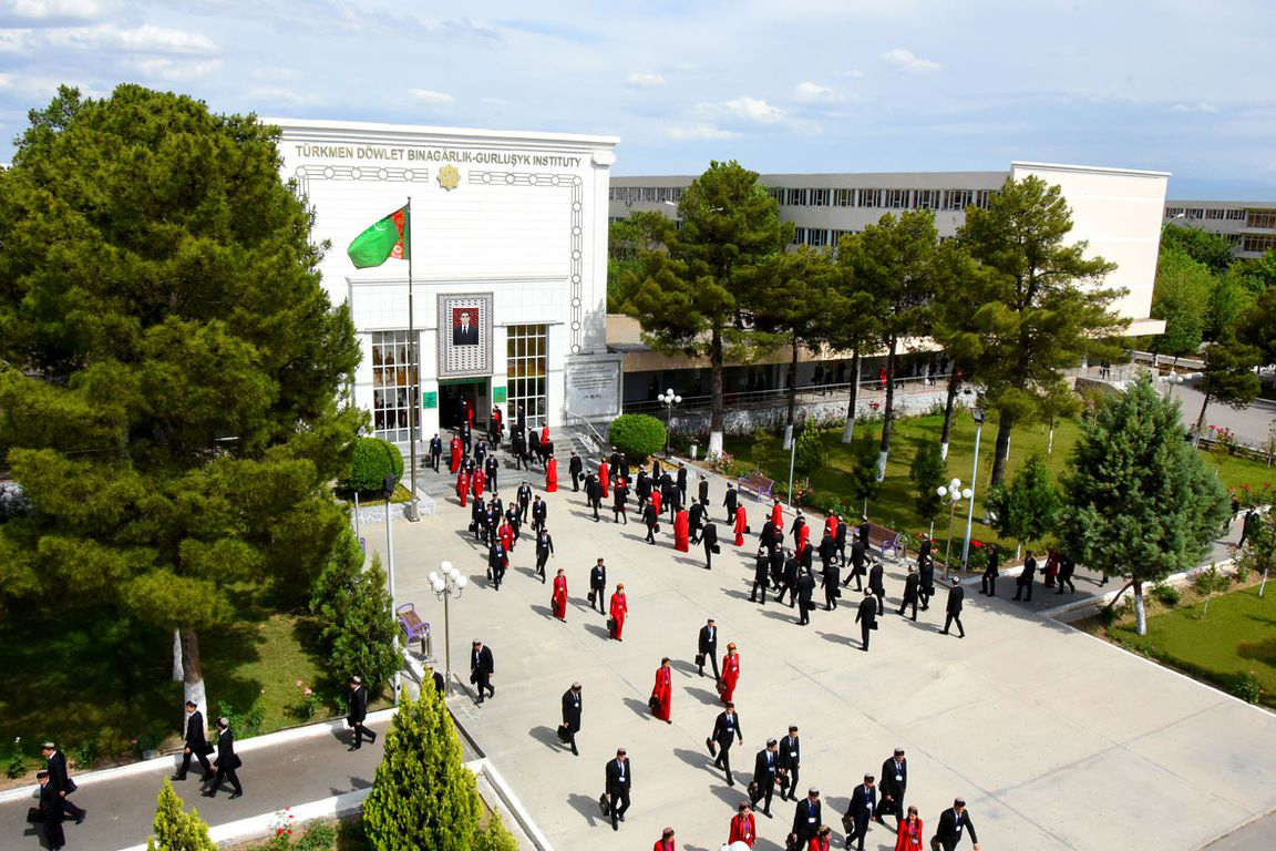 Türkmen döwlet binagärlik-gurluşyk instituty halkara reýting sanawynda