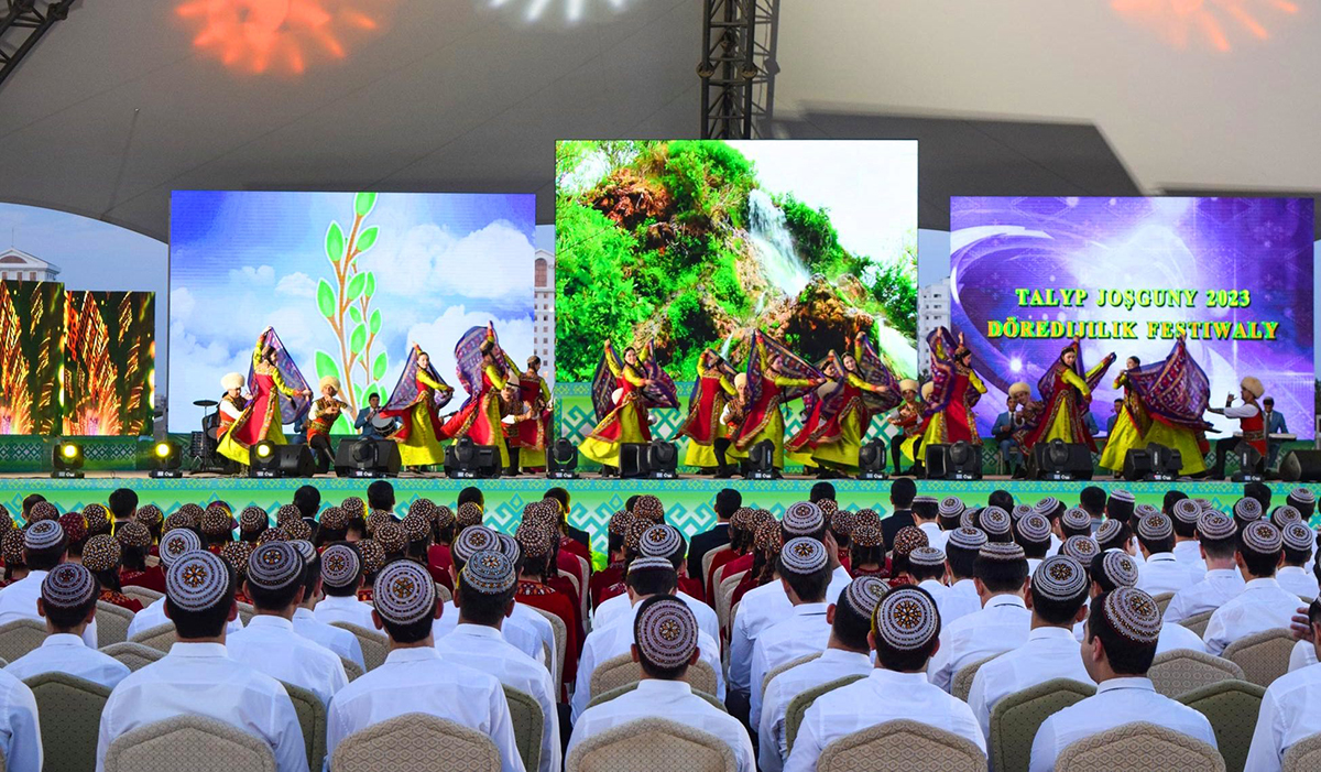 Фестиваль «Talyp joşguny – 2023» завершился в Ашхабаде