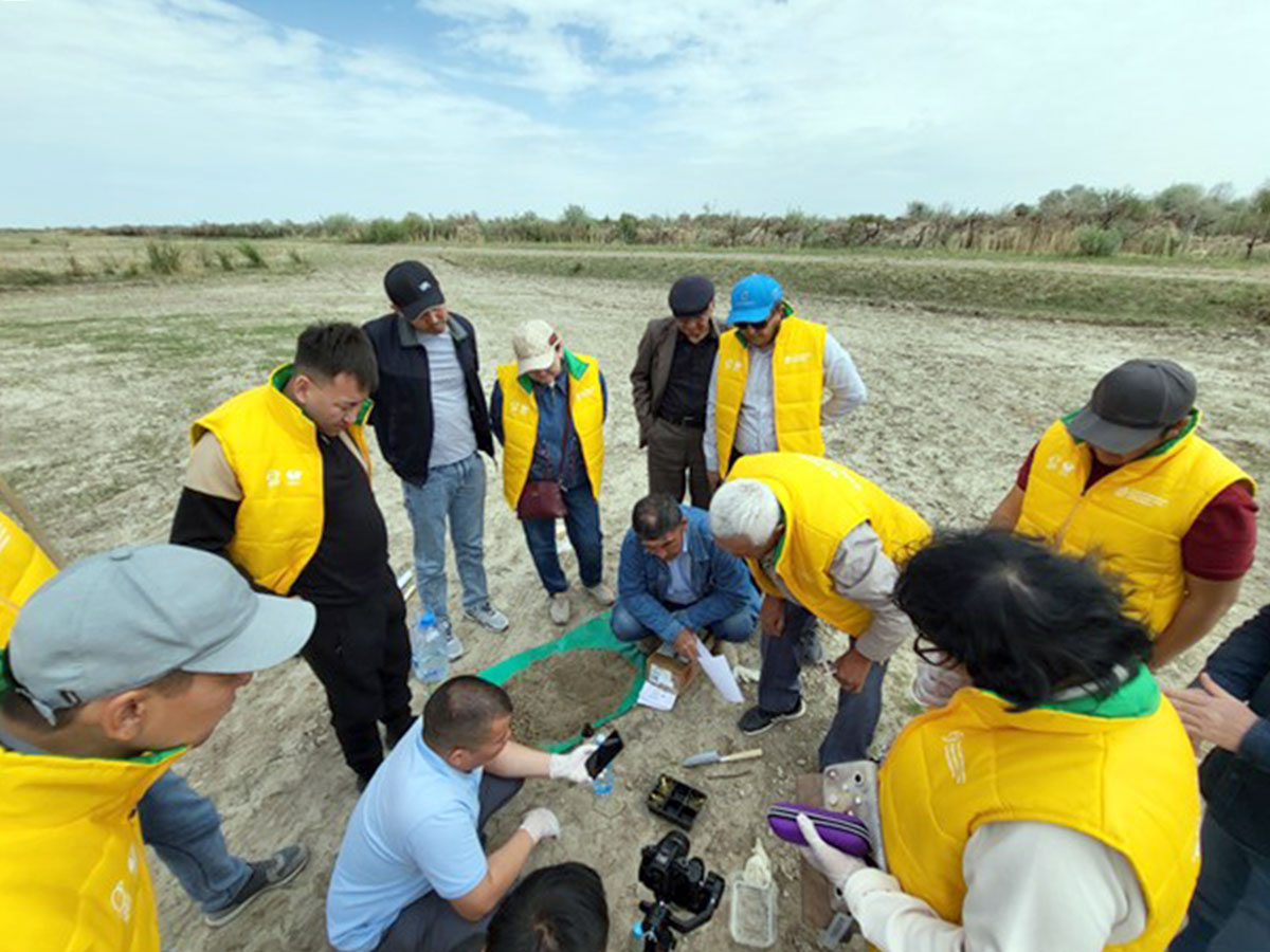Национальные партнеры проекта ФАО-ГЭФ получат оборудование для проведения экспресс–тестов почвы, воды и растений