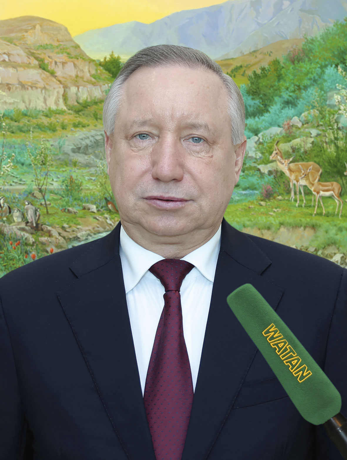 Türkmenistanyň Prezidenti Sankt-Peterburgyň gubernatoryny kabul etdi