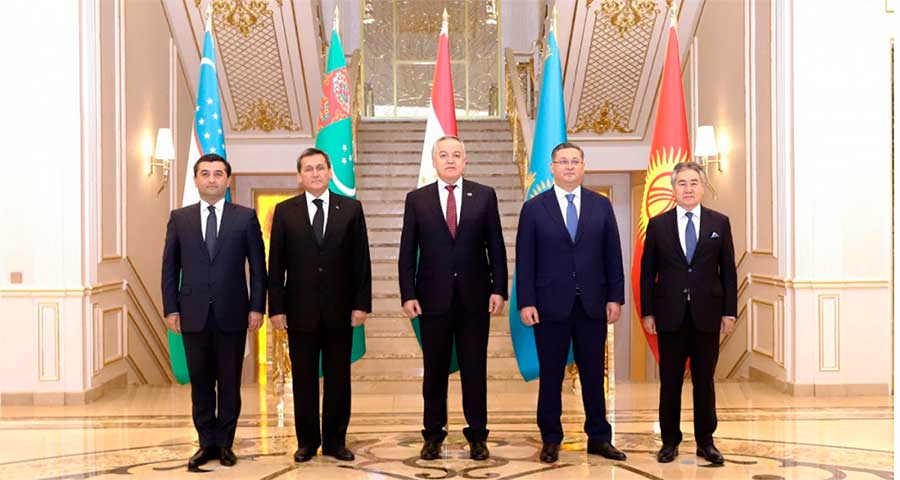 Foreign ministers of central asian states met in Dushanbe