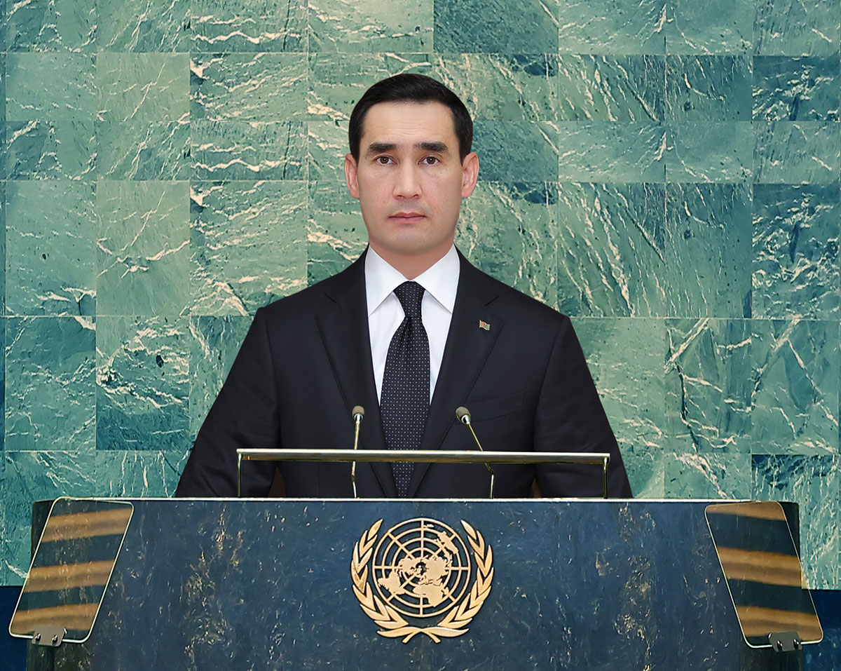 Президент Туркменистана выступил на 78-й сессии Генеральной Ассамблеи ООН