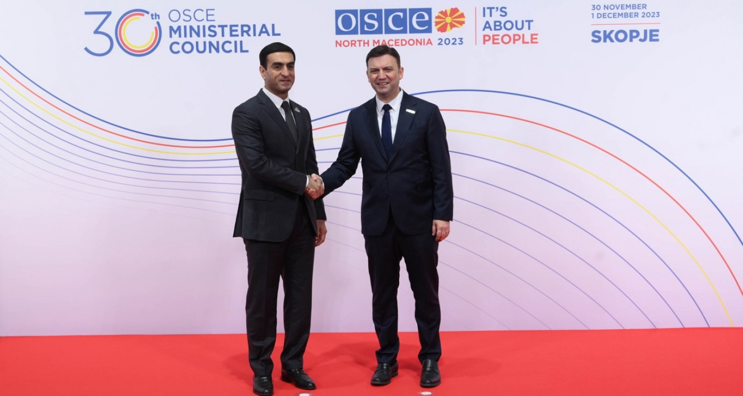 Делегация Туркменистана приняла участие в заседании СМИД ОБСЕ в г.Скопье