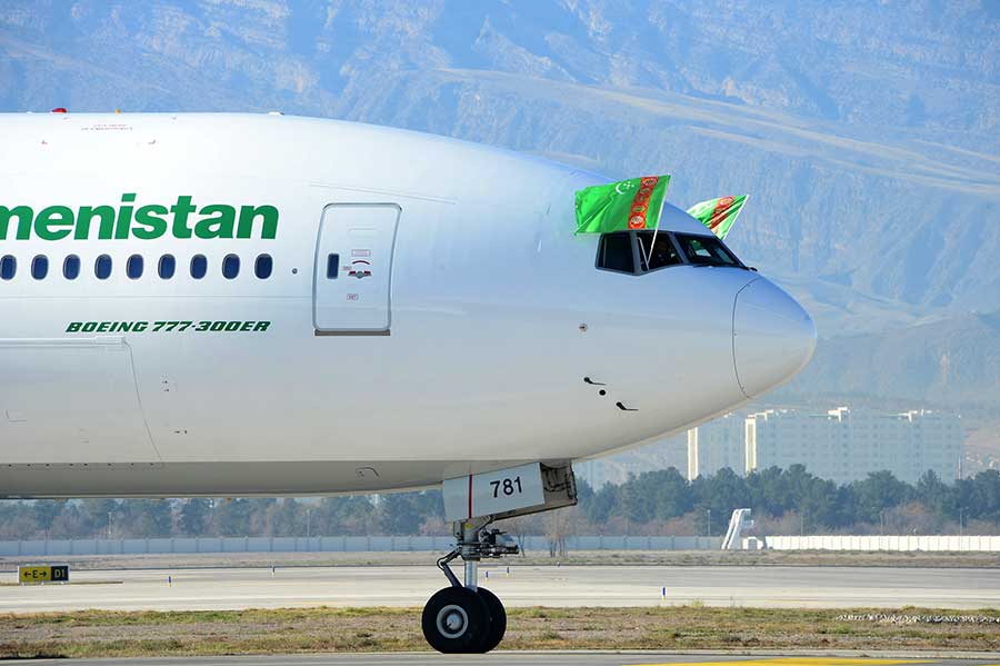 The civil aviation of Turkmenistan has been replenished with another new "Boeing"