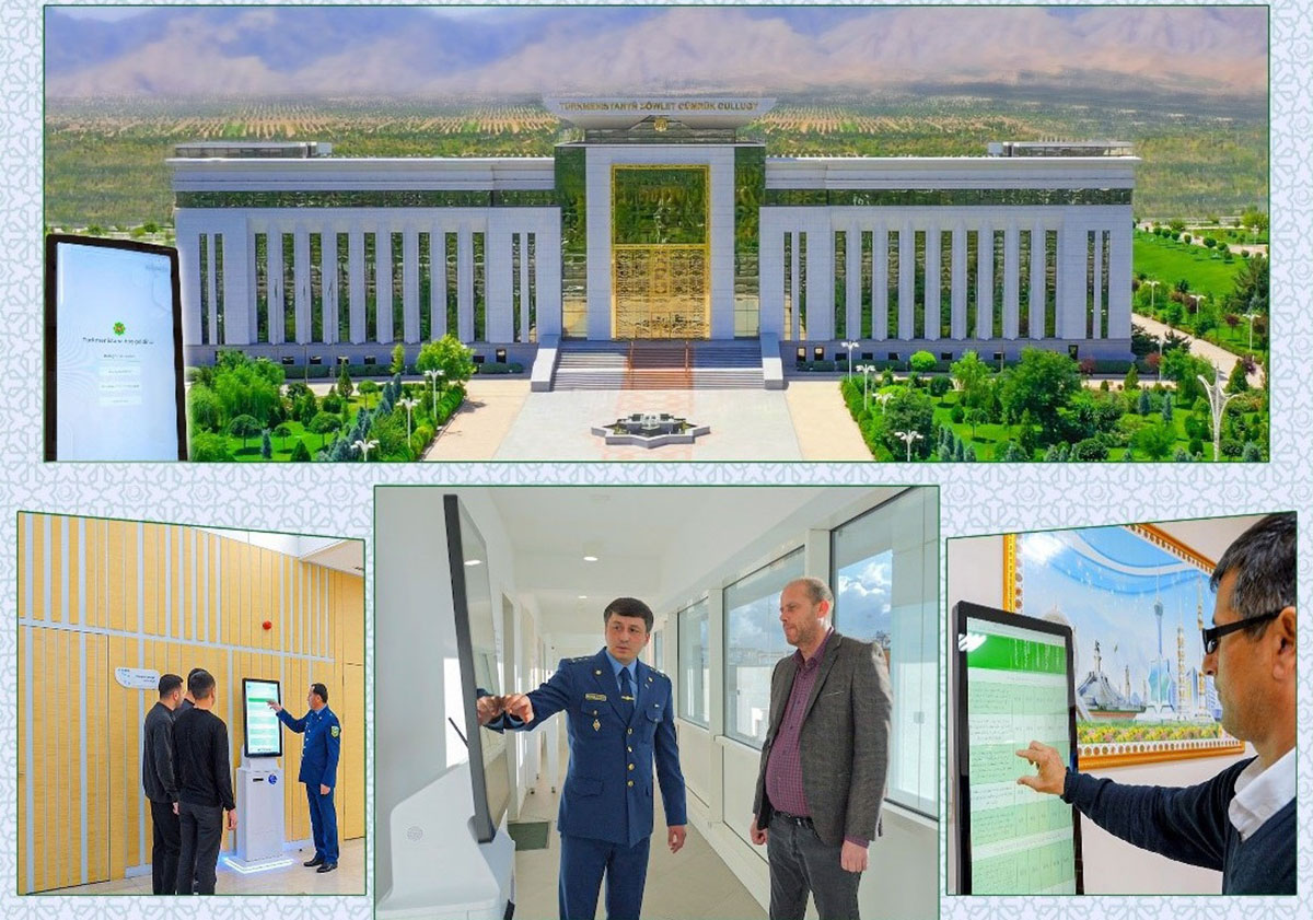 Information kiosks have been installed at customs posts of Turkmenistan