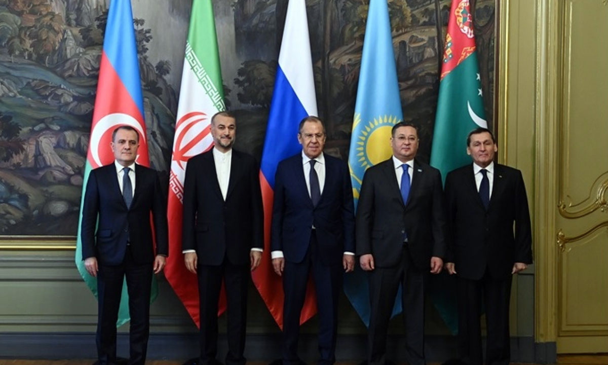 Делегация Туркменистана приняла участие во встрече министров иностранных дел прикаспийских государств