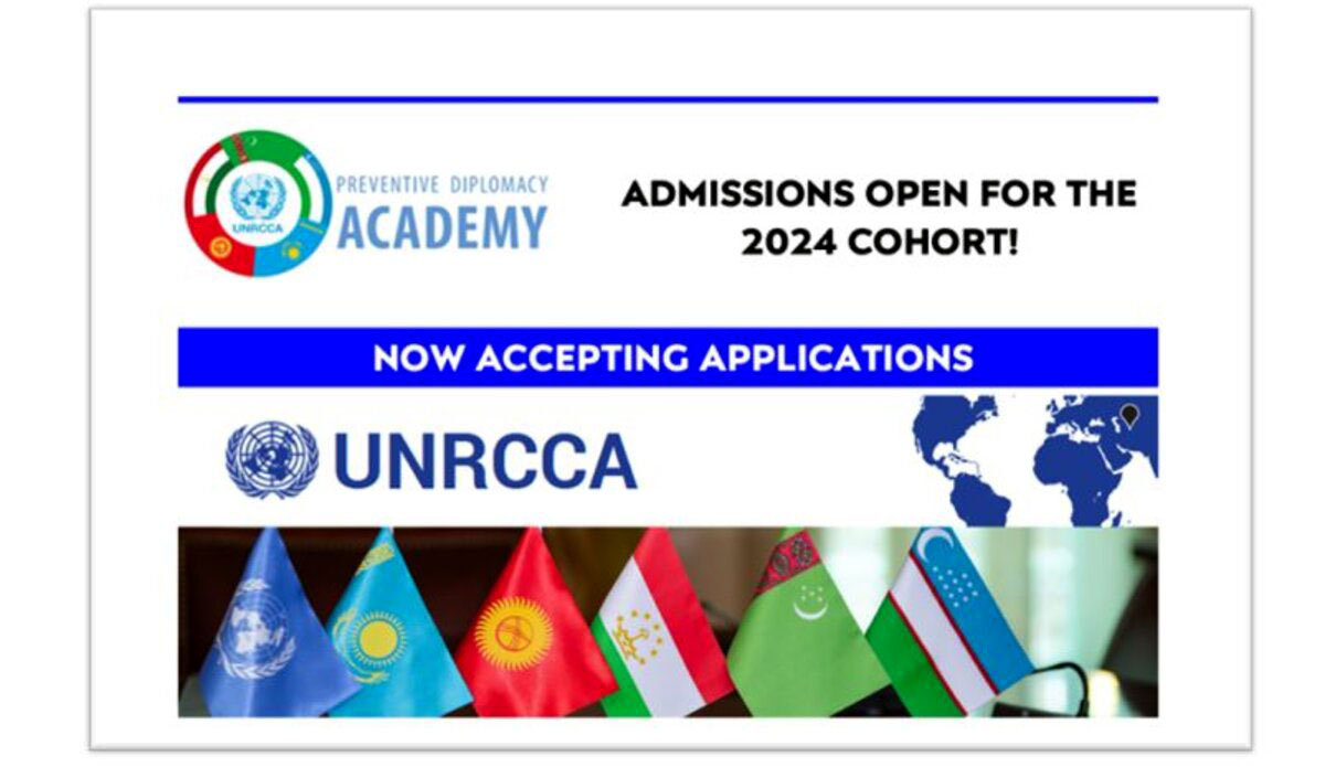 Академия превентивной дипломатии в Ашхабаде объявляет набор слушателей на следующий год