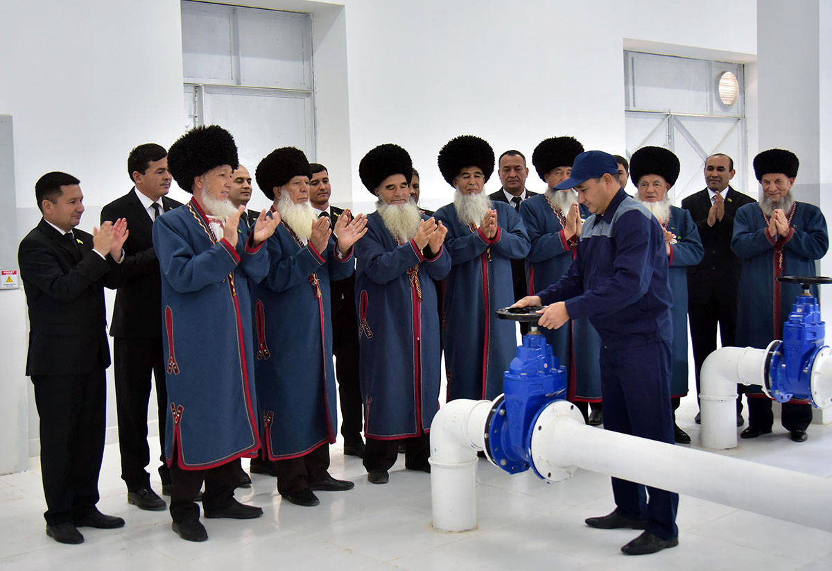 Lebap welaýatynda täze desgalar açylyp ulanylmaga berildi