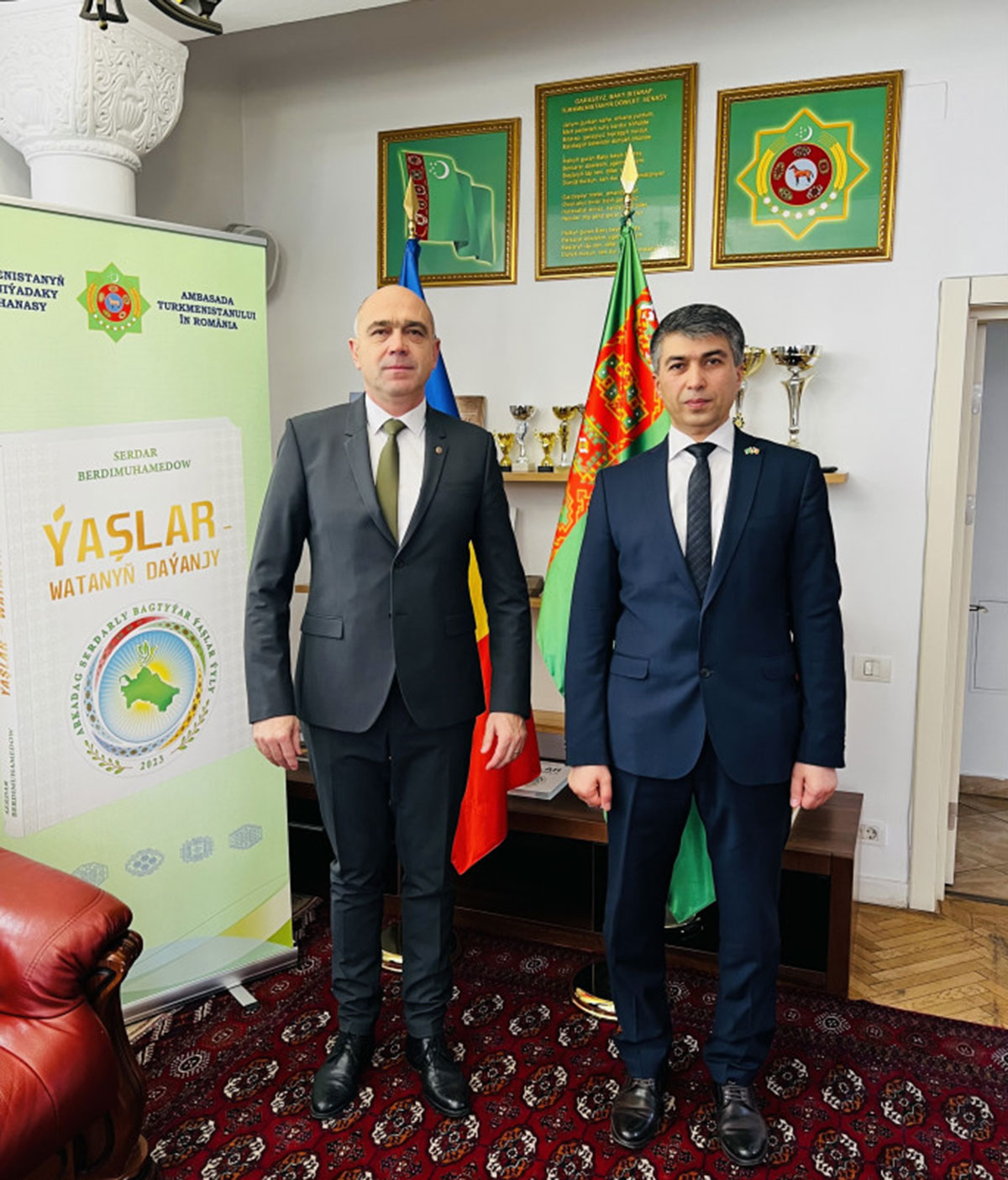 Turkmenistan and Romania discussed the issues of strengthening inter-parliamentary cooperation