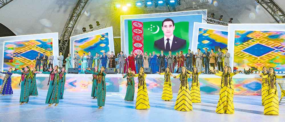 Festive Concert on the Occasion of the Inauguration of the President of Turkmenistan Serdar Berdimuhamedov