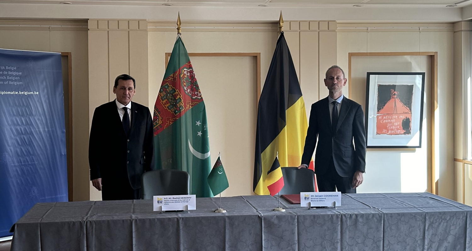 Новая страница в туркмено-бельгийских отношениях: подписание меморандума о сотрудничестве
