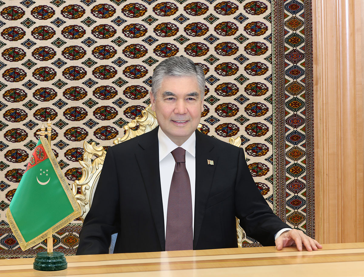 The National Leader of the Turkmen people, Chairman of the Halk Maslahaty of Turkmenistan met with the Minister of Foreign Affairs of Iran