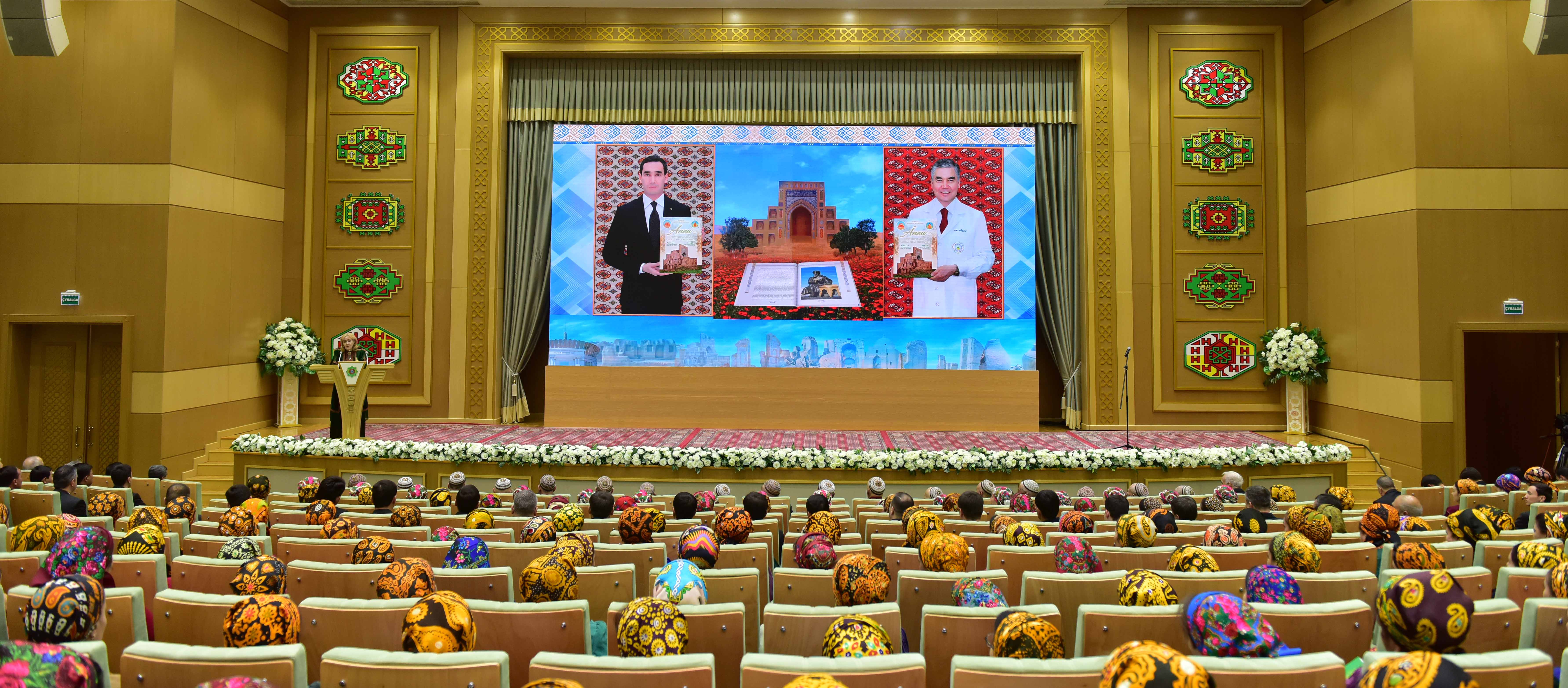 Presentation of the book by the President of Turkmenistan “Anau – Culture Originated from the Millennia”