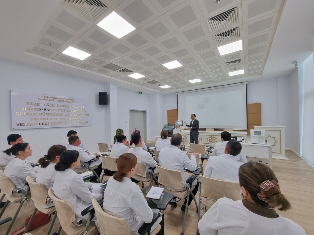 Installation of modern equipment was completed in the clinics of the Balkan and Dashoguz velayats