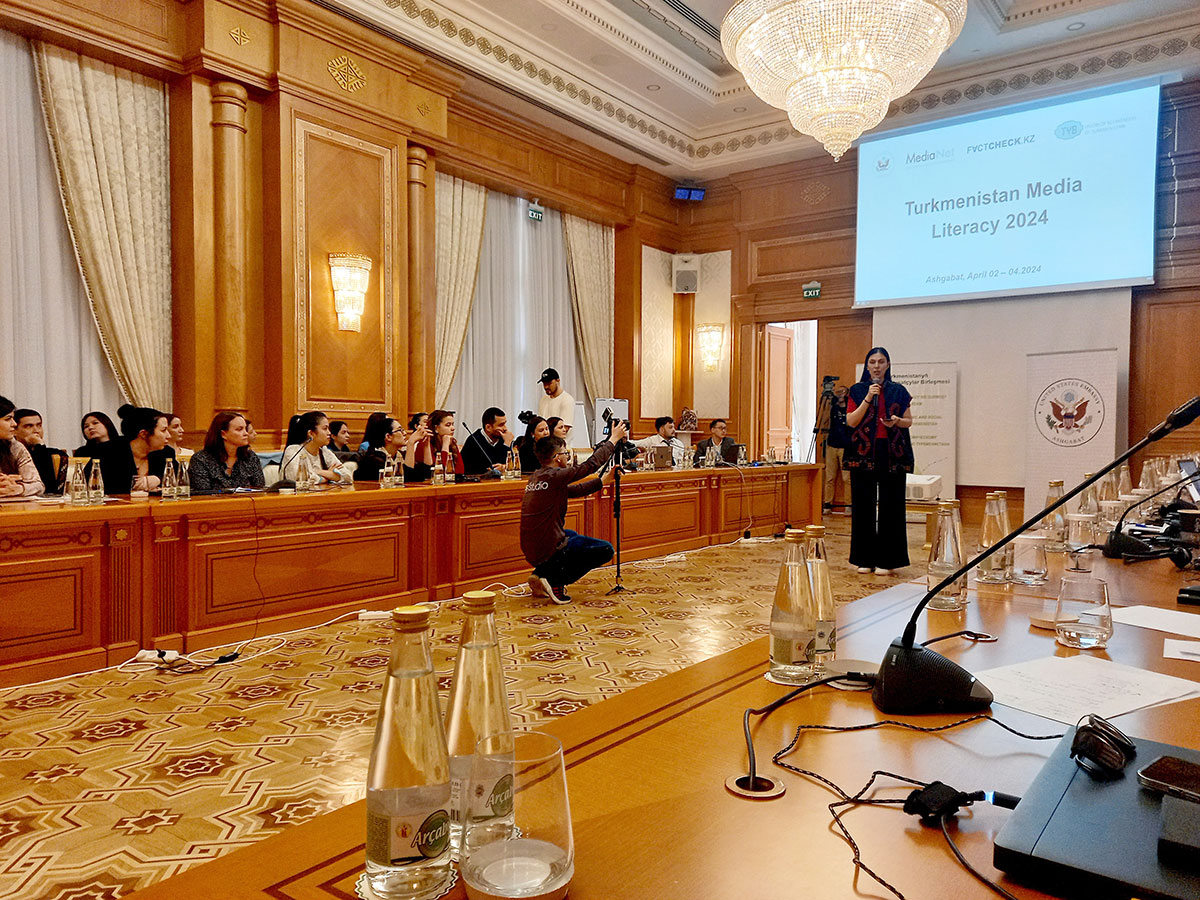 Участникам проекта «Turkmenistan Media Literacy 2024» вручены сертификаты